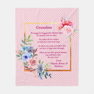 Add Names, Change ANY Text  We Hugged This Blanket