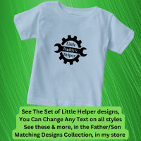 Add Names Grandpa's Daddy's Little Helper, Tools