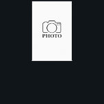 Add Personalized Photo Wedding Modern Cute Elegant Canvas Print<br><div class="desc">You can customize it with your photo,  logo or with your text.  You can place them as you like on the customization page. Modern,  unique,  simple,  or personal,  it's your choice.</div>