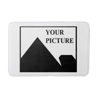 Add Personalized Picture Business Company Name Bath Mat