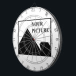 Add Personalized Picture Business Company Name Dartboard<br><div class="desc">You can customize it with your photo,  logo or with your text.  You can place them as you like on the customization page. Modern,  unique,  simple,  or personal,  it's your choice.</div>