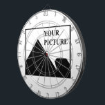 Add Personalized Picture Business Company Name Dartboard<br><div class="desc">You can customize it with your photo,  logo or with your text.  You can place them as you like on the customization page. Modern,  unique,  simple,  or personal,  it's your choice.</div>