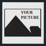 Add Personalized Picture Business Company Name Faux Canvas Print<br><div class="desc">You can customize it with your photo,  logo or with your text.  You can place them as you like on the customization page. Modern,  unique,  simple,  or personal,  it's your choice.</div>
