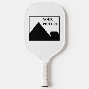 Add Personalized Picture Business Company Name Pickleball Paddle