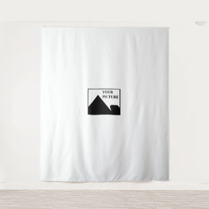 Add Personalized Picture Business Company Name Tapestry