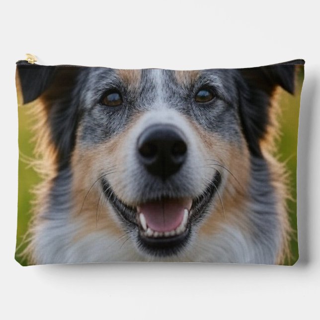 Add Pet Photo Customize Accessory Pouch (Front)