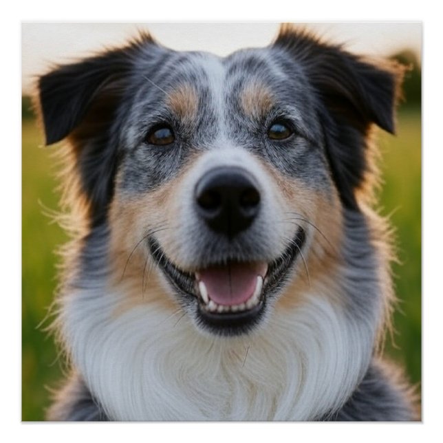 Add Pet Photo Customize Poster (Front)