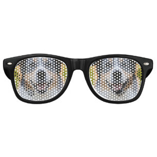 Add Pet Photo Customize Retro Sunglasses