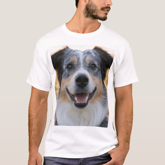 Add Pet Photo Customize T-Shirt (Front)