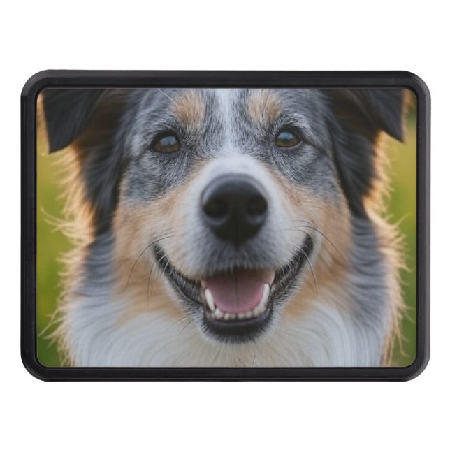 Add Pet Photo Customize Trailer Hitch Cover (Front)