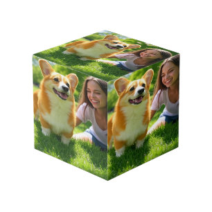 Add Pet Photo Personalize Customize Cube