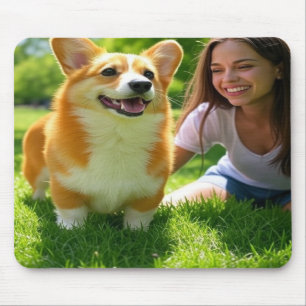 Add Pet Photo Personalize Customize Mouse Pad