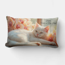 Add Pets Name & Picture Forever in My Heart Pillow