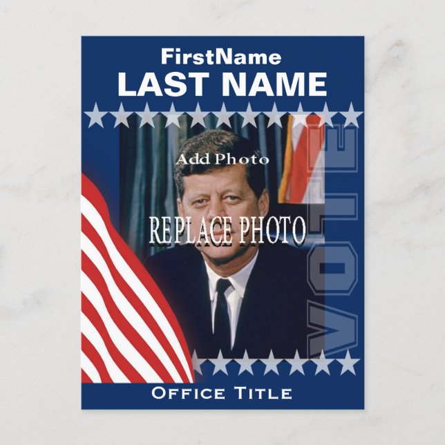 Add Photo | Campaign Template Postcard (Front)