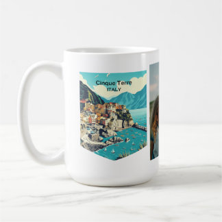 Add Photo Cinque Terre Italy, Travel Coffee Mug