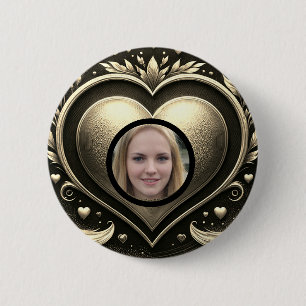 Add Photo Custom Memorial 2 Inch Round Button