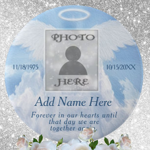 Add Photo Custom Memorial 2 Inch Round Button