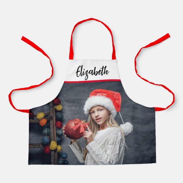 Add Photo Customize Apron (Front)