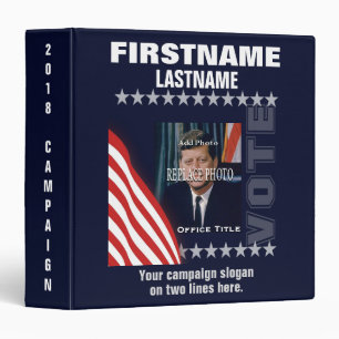 Add Photo Election Organizer Binder