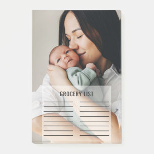 Add Photo Grocery List Post-It Notes