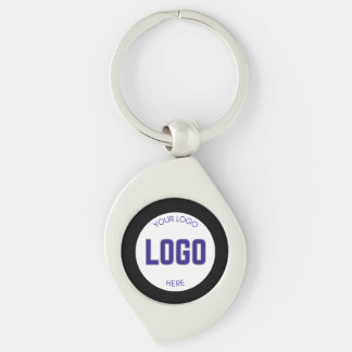 Add Photo or Logo on Clean Company Business Keychain