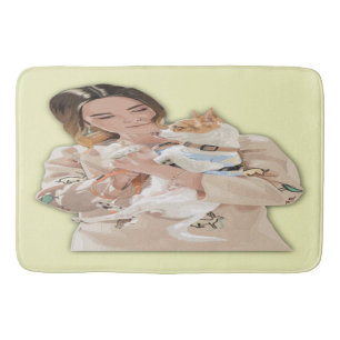 Add Photo Personalize Bath Mat