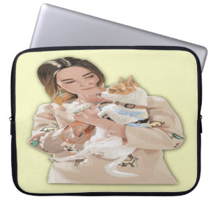 Add Photo Personalize Laptop Sleeve