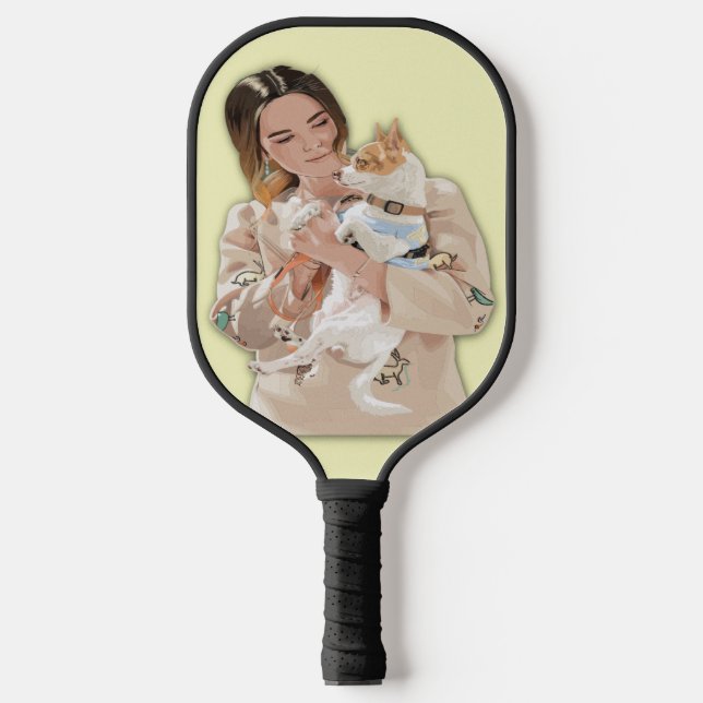 Add Photo Personalize Pickleball Paddle (Front)