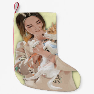 Add Photo Personalize Small Christmas Stocking