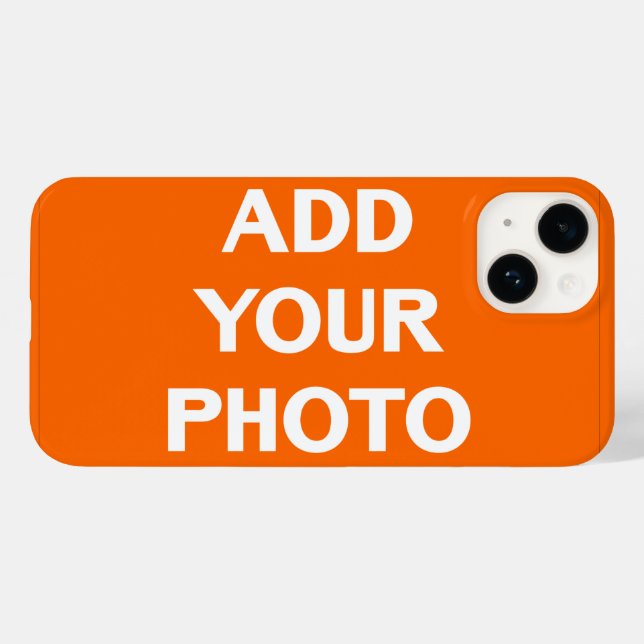 Add Photo Personalized Customized Case-Mate iPhone Case (Back (Horizontal))