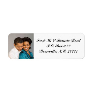 ADD PHOTO-RETURN ADDRESS LABEL