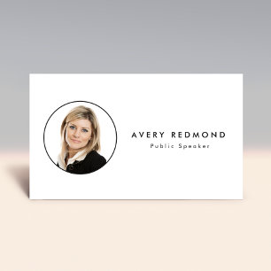 Add Photo Template Insert  For Professionals White