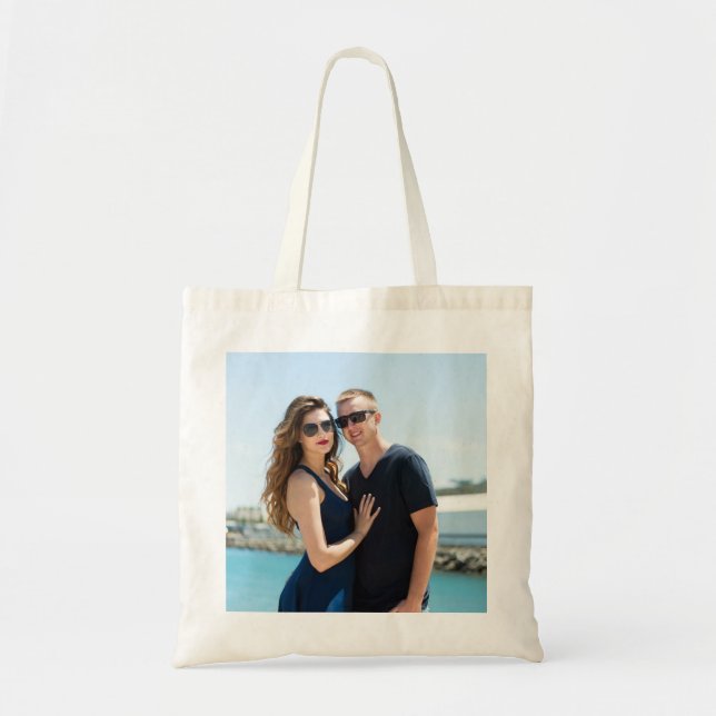 ADD PHOTO TO TOTE, PERSONALIZE TOTE BAG (Front)