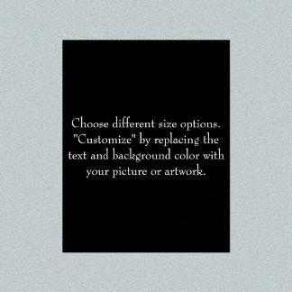 Add Picture or Artwork, Create It Your Way Poster