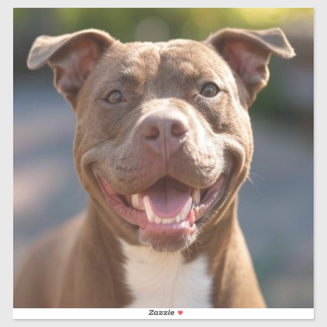 Add Pit Bull Photo Customize (Sheet)