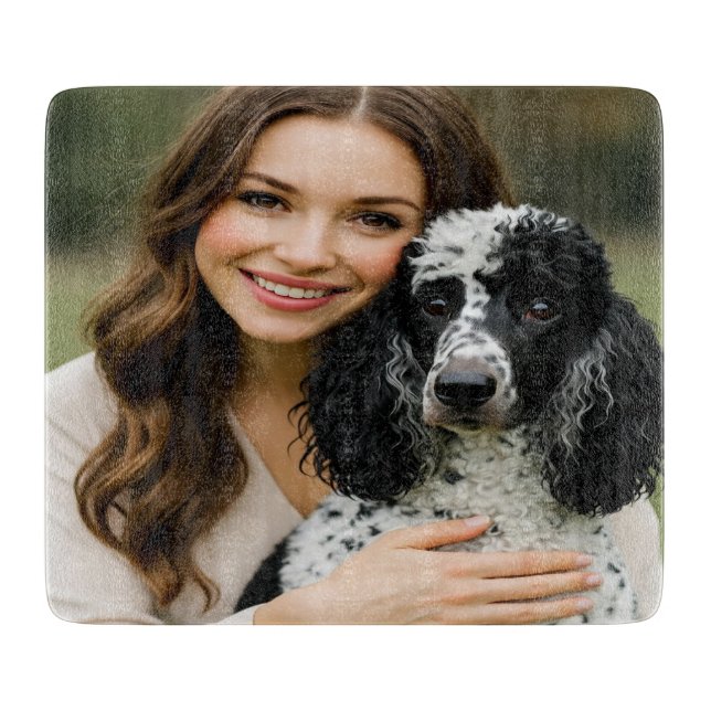 Add Poddle Photo Personalize Customize Cutting Board (Front)