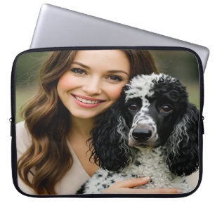 Add Poddle Photo Personalize Customize Laptop Sleeve