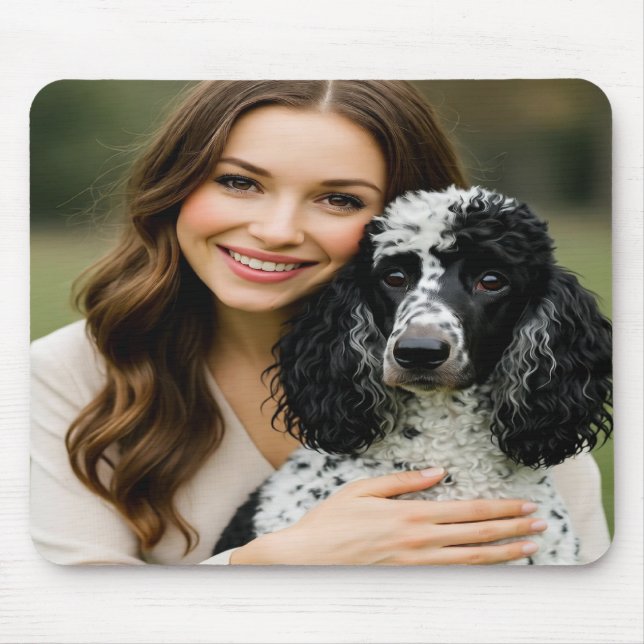 Add Poddle Photo Personalize Customize Mouse Pad (Front)