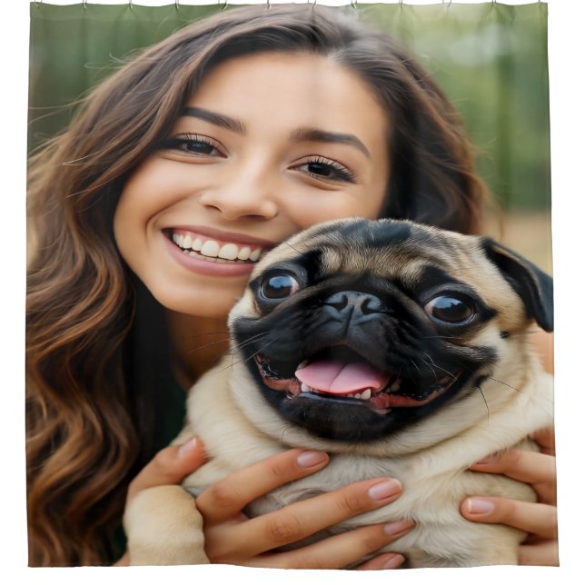 Add Pug Photo Personalize Customize (Front)