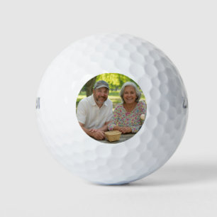 Add Retired Photo Customize Golf Balls