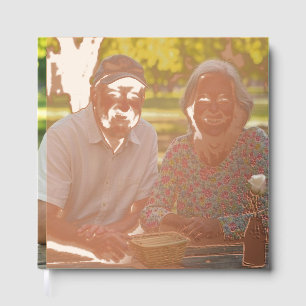 Add Retired Photo Customize Guest Book