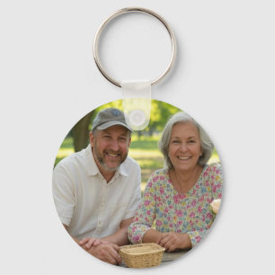 Add Retired Photo Customize Keychain