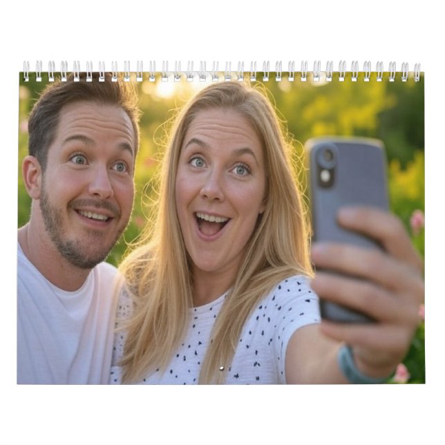 Add Selfie Customize Calendar (Cover)