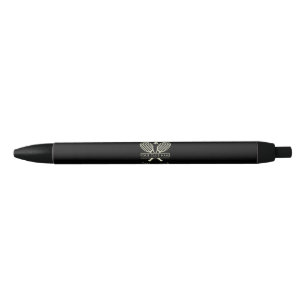 Add Tennis Club Name Sports Rackets Motif Swag Black Ink Pen