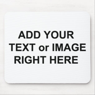 Add Text and Images To Personalize Gifts Mouse Pad
