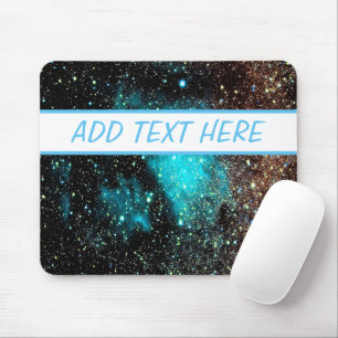 ADD TEXT/Custom Space Mouse Pad