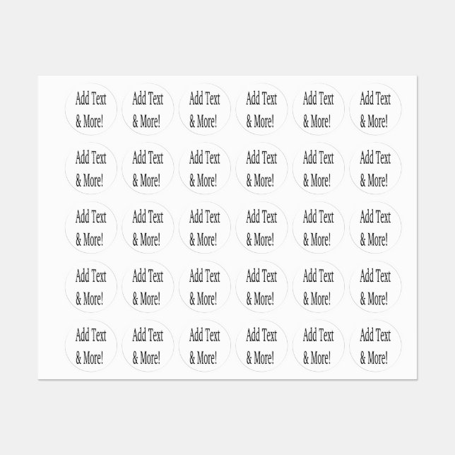 Add Text & More! Customize Your Own Personalized (Sheet)