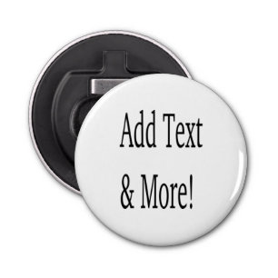 Add Text & More! Customize Your Own Personalized Bottle Opener