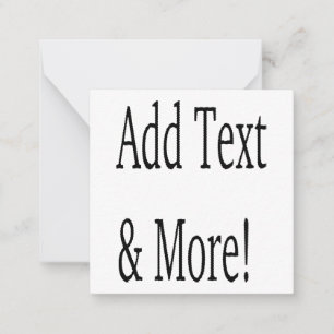 Add Text & More! Customize Your Own Personalized Card