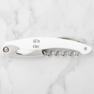 Add Text & More! Customize Your Own Personalized Corkscrew